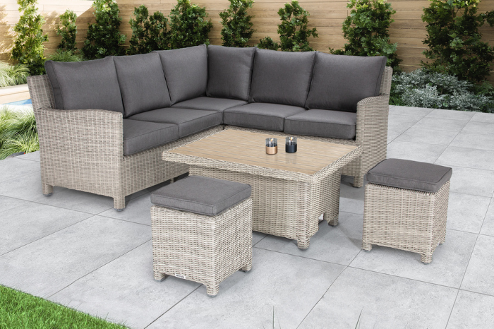 Kettler Palma Signature Mini Corner Set with all new weatherproof cushions