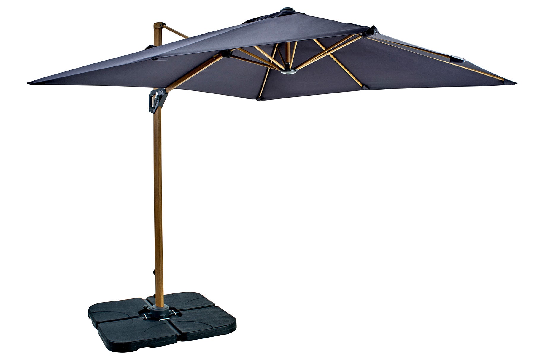 Hartman Aegean 2.5m Cantilever Parasol – Dark Grey or Dove – Kings Garden and Leisure