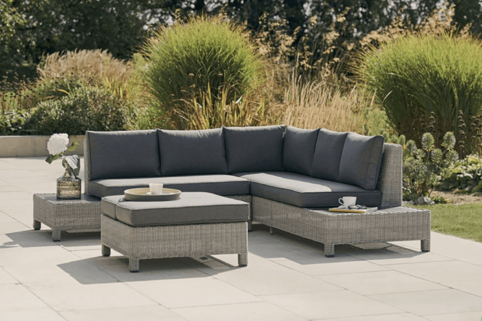 Kettler Palma Signature Low Lounge Set in White Wash