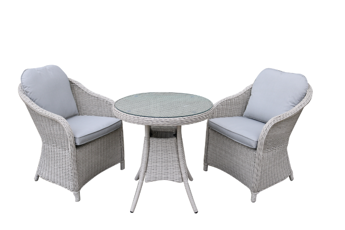 Supremo Torino 2 Seat 70cm Round Bistro Set