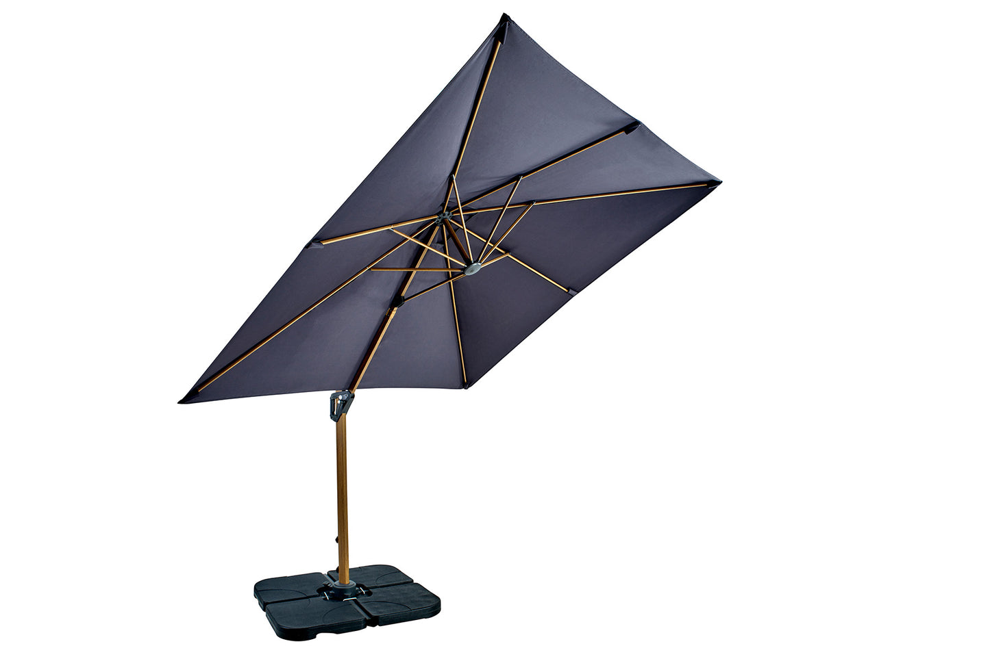 Aegean 2.5m Square Cantilever Parasol