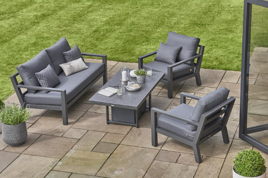 LIFE Timber Aluminium Sofa Set